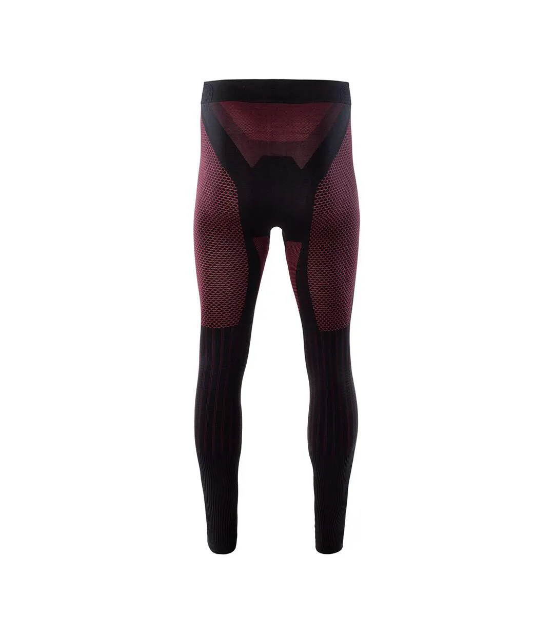 Bas Thermique Hino Homme Noir Rouge Foncé Hi-Tec-2