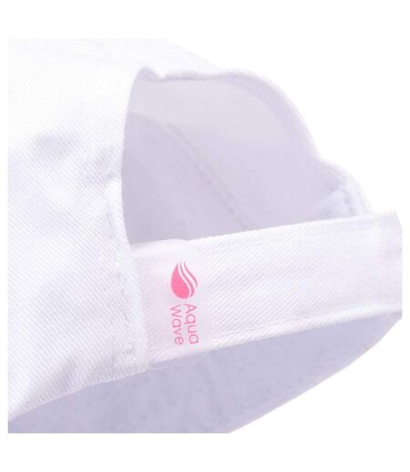 Childrens/kids Camro Baseball Cap White Aquawave