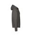 Unisex Adult Premium Full Zip Hoodie Charcoal Fruit Of The Loom-3