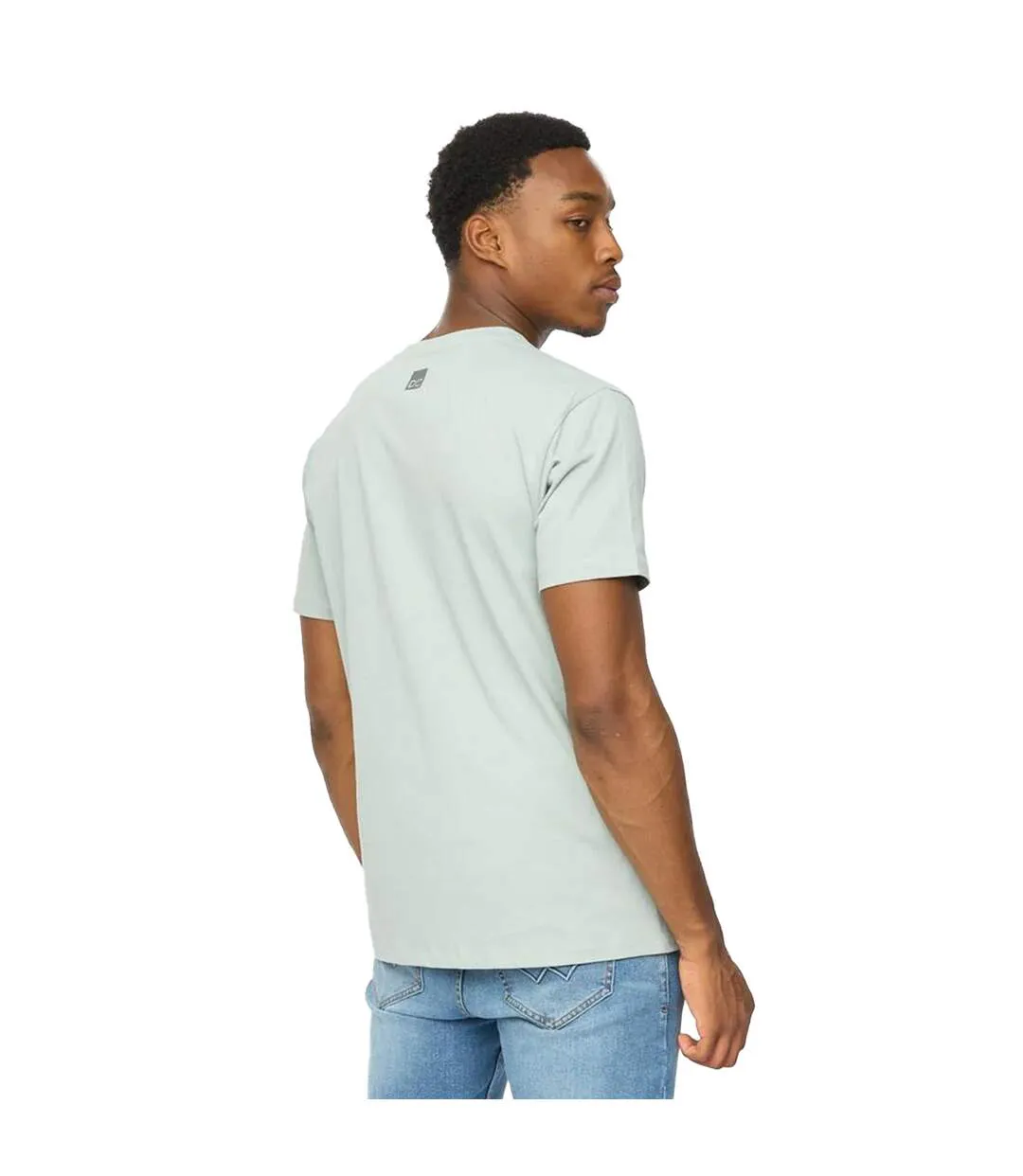 Mens Trimlines Heavyweight T-shirt Steel Blue Duck And Cover-3