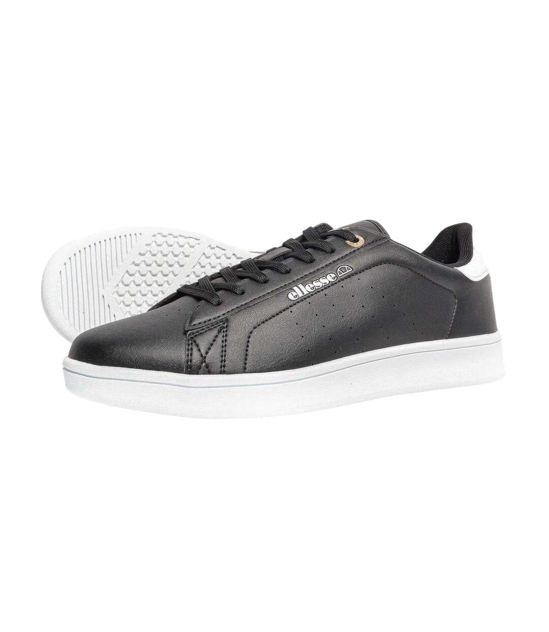 Baskets Motif/style Logo Homme Noir Blanc Ellesse-2