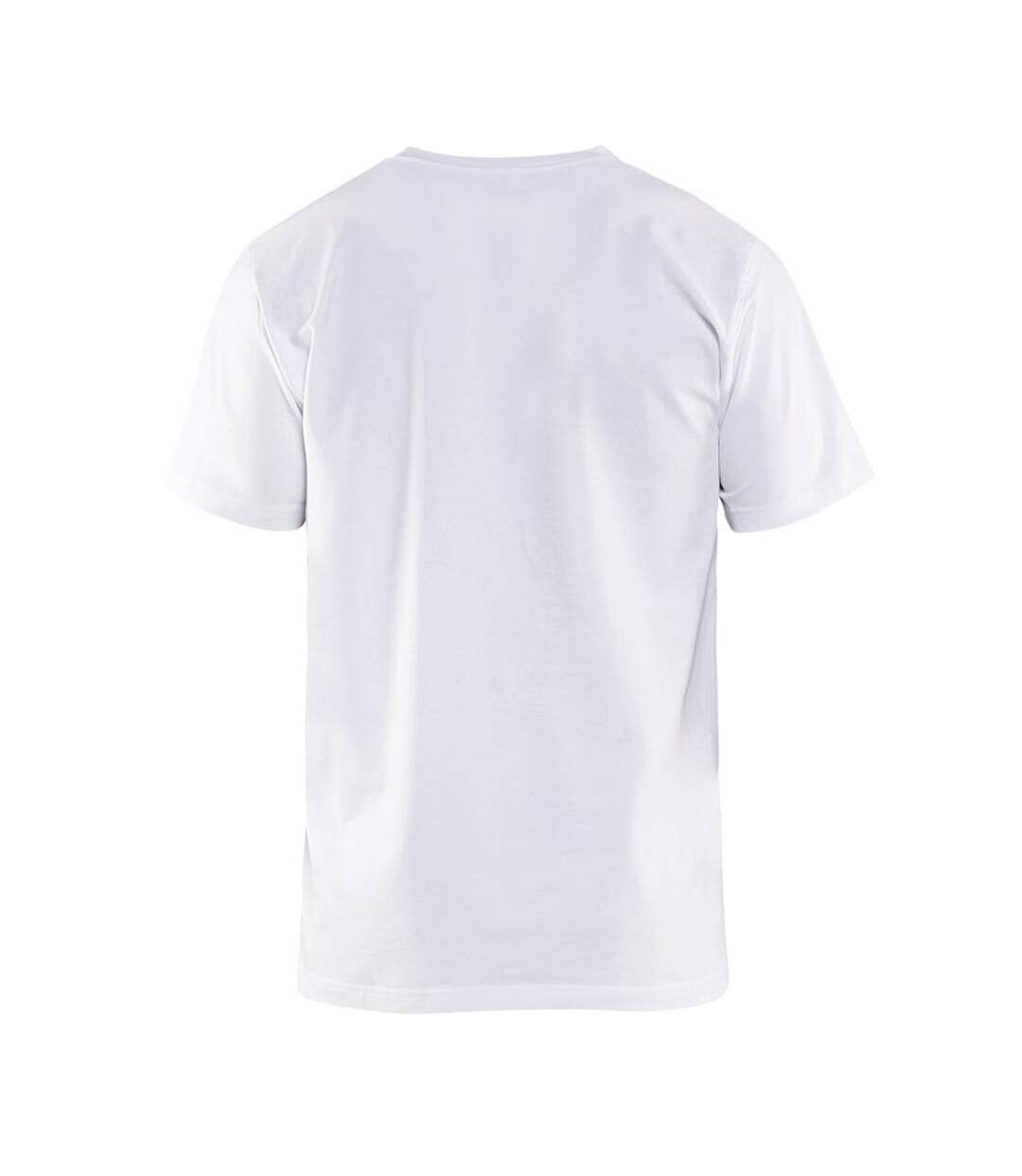 T-shirt col v Homme Blaklader