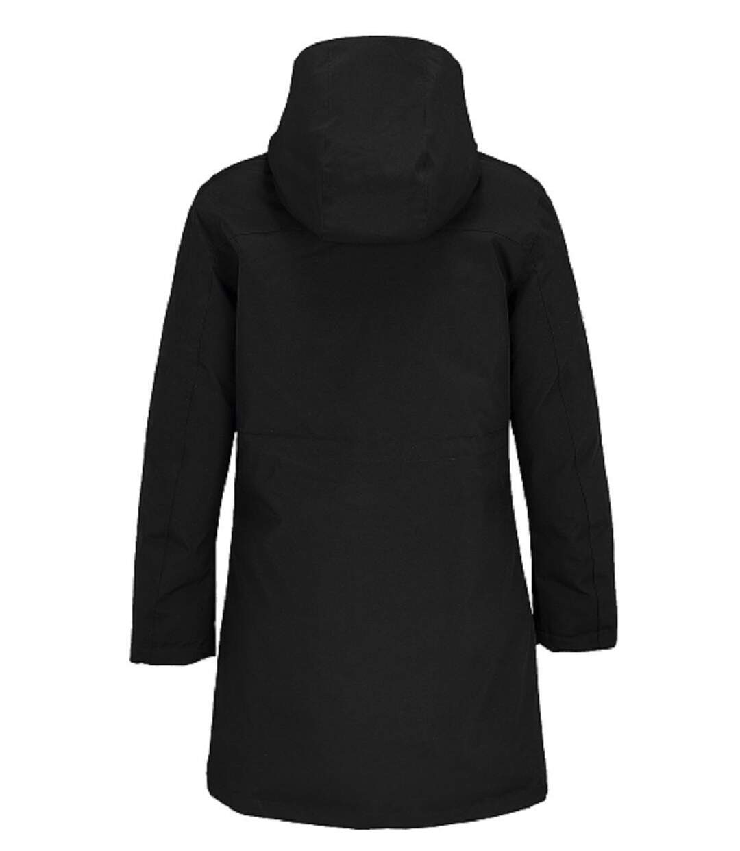 Parka chaude avec capuche - Femme - 04005 - noir-3