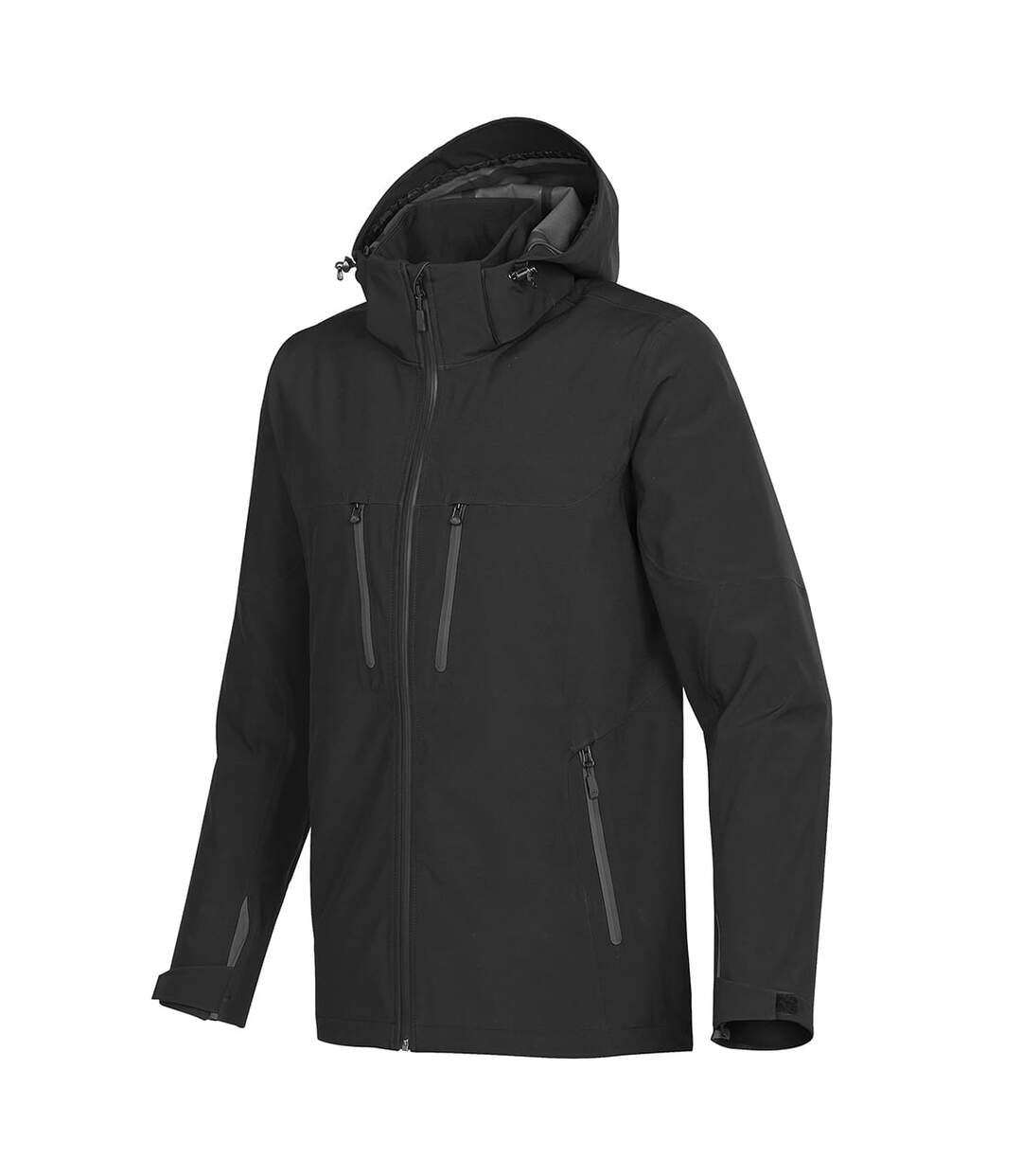 Veste Softshell Patrol Homme Noir Carbone Stormtech-3