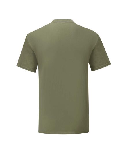 T-shirt Iconic Adulte Olive Classique Fruit Of The Loom
