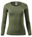 T-shirt manches longues - Femme - MF169 - vert kaki