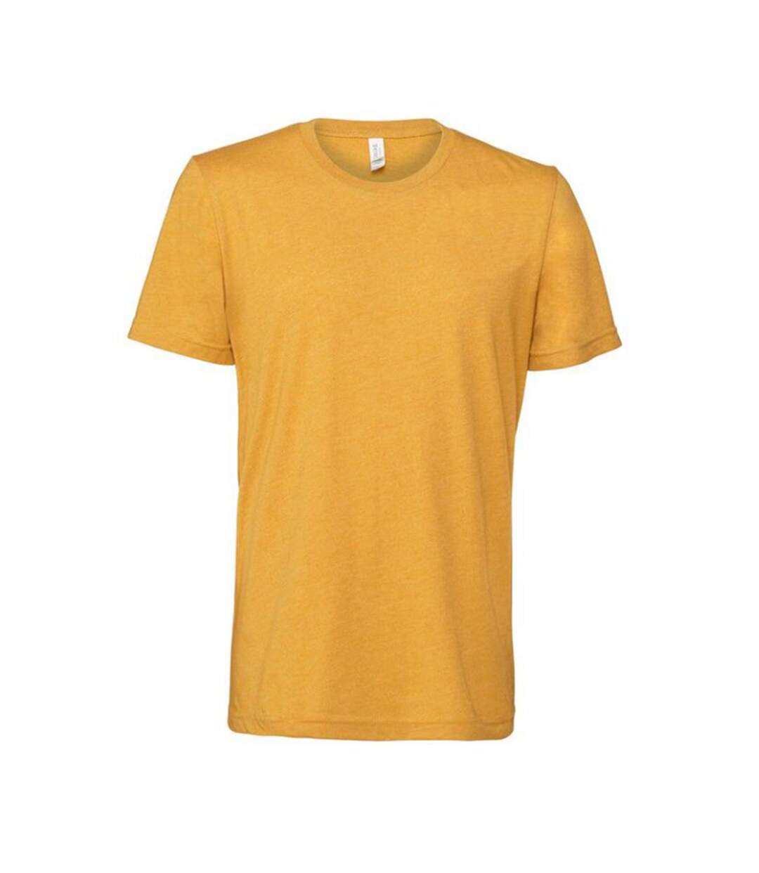 T-shirt cvc adulte jaune foncé chiné Bella + Canvas