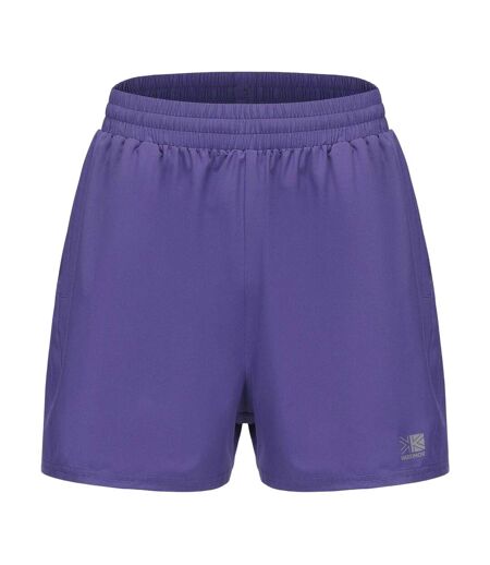 Womens/ladies Woven Running Shorts Purple Karrimor