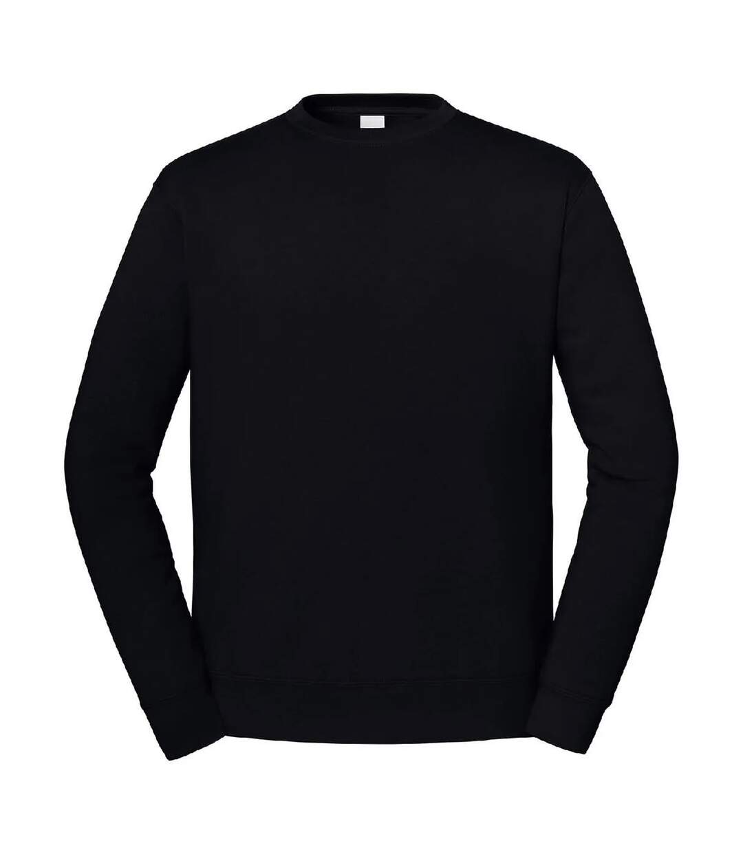 Mens Iconic Premium Sweatshirt Black Fruit Of The Loom-1