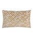 Paoletti Lexington Jacquard Velvet Throw Pillow Cover (Gold) (40cm x 60cm)