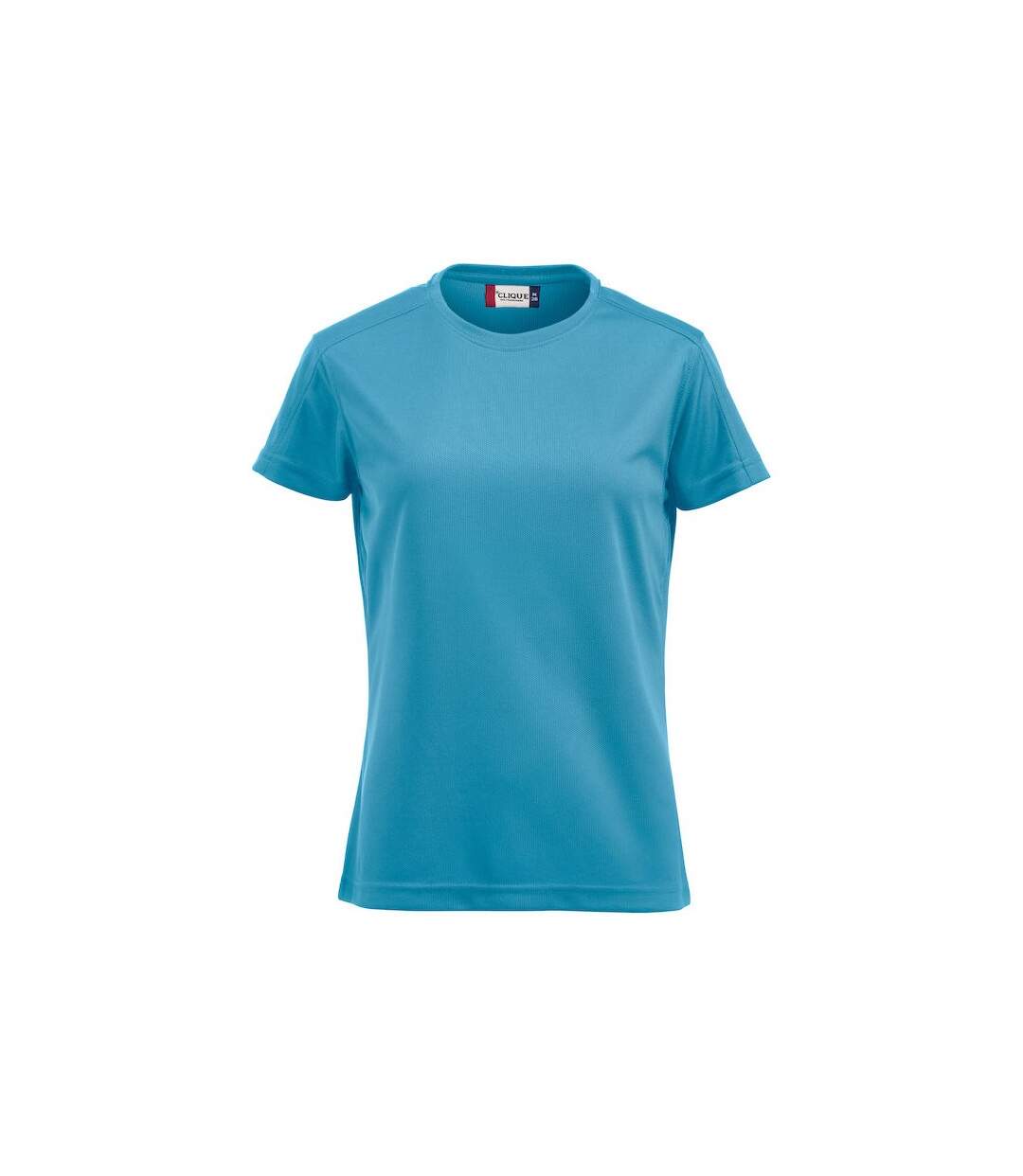 T-shirt ice femme turquoise vif Clique-1