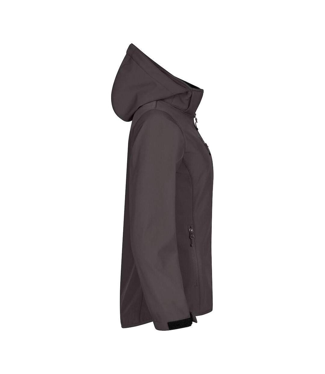 Veste Softshell Classic Femme Gris Foncé Clique-3