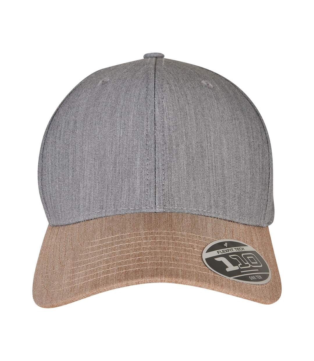 Casquette De Baseball Gris Marron Flexfit-3
