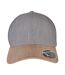 Casquette De Baseball Gris Marron Flexfit-3