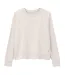 Sweat Motif/style Logo Performance Femme Écru Chiné Vuori-2