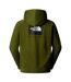 Mens Never Stop Exploring Cotton Pullover Hoodie Woodland Green The North Face-3