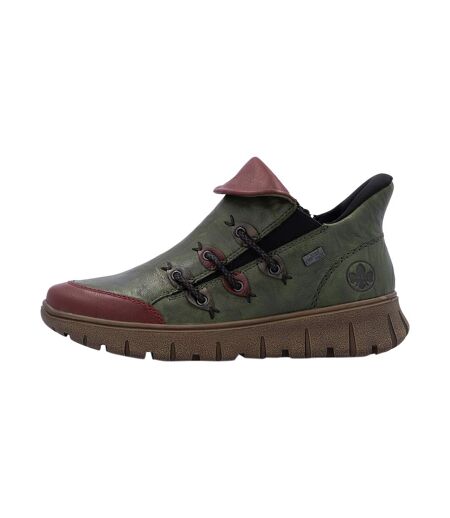 Basket Montante Cuir Rieker Maya