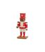 Statuette Déco Casse Noisette 29cm Rouge-1