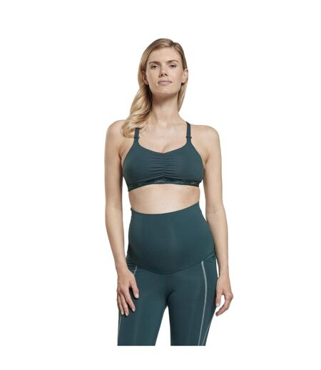Brassière De Sport Femme Vert Sombre Reebok