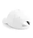 Lot De 2  Casquettes De Baseball Adulte Blanc Beechfield-2
