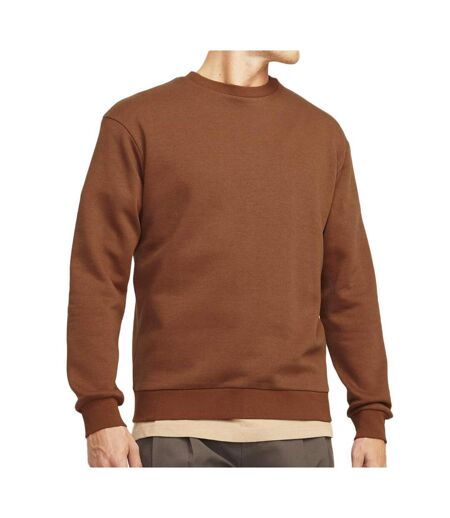 Sweat Uni Marron Homme Jack & Jones Bradley - L