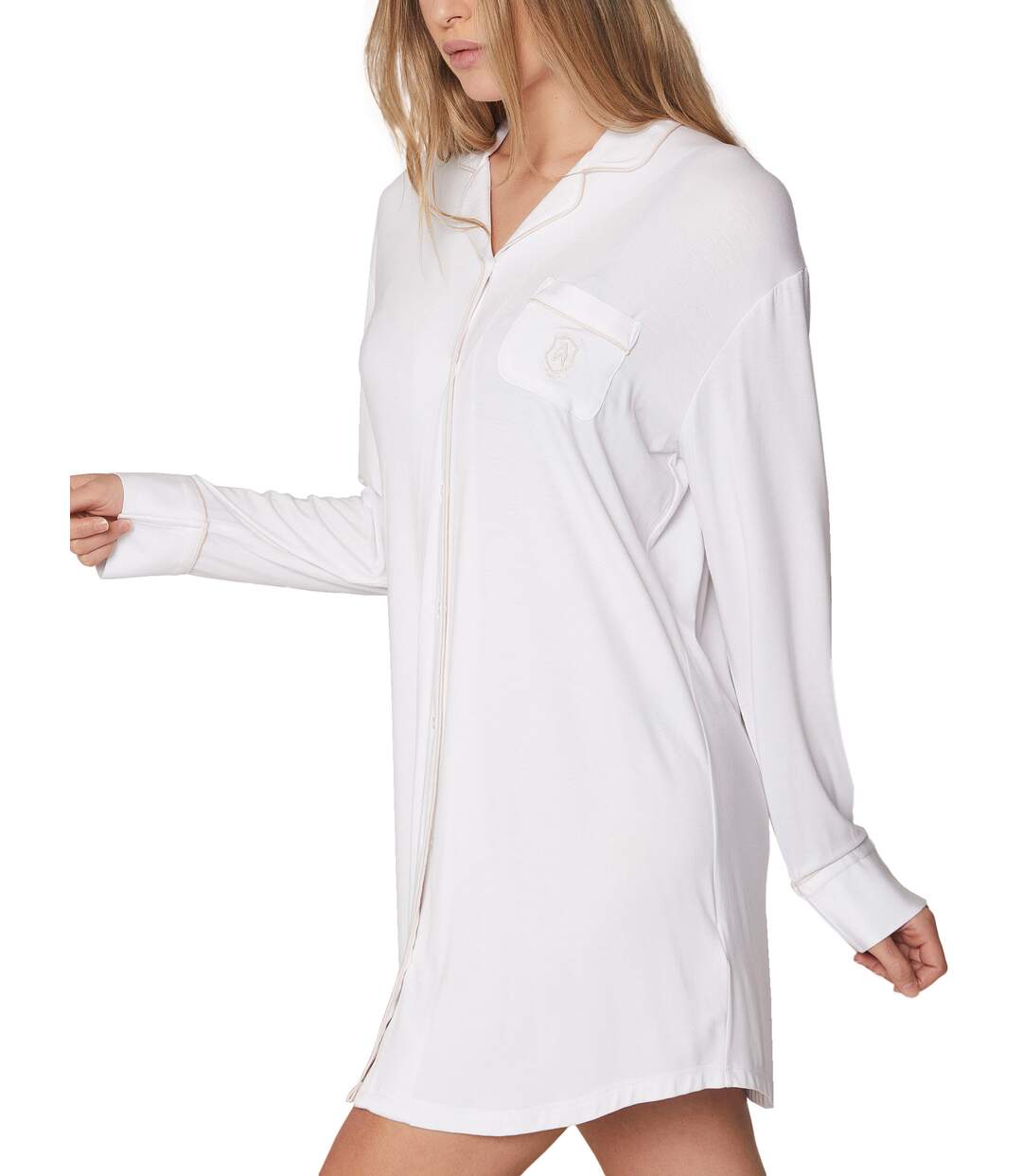 Chemise de nuit manches longues Night Soft Admas-2