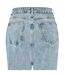 Womens/ladies Denim Zip Wide Leg Jeans Blue I Saw It First-4