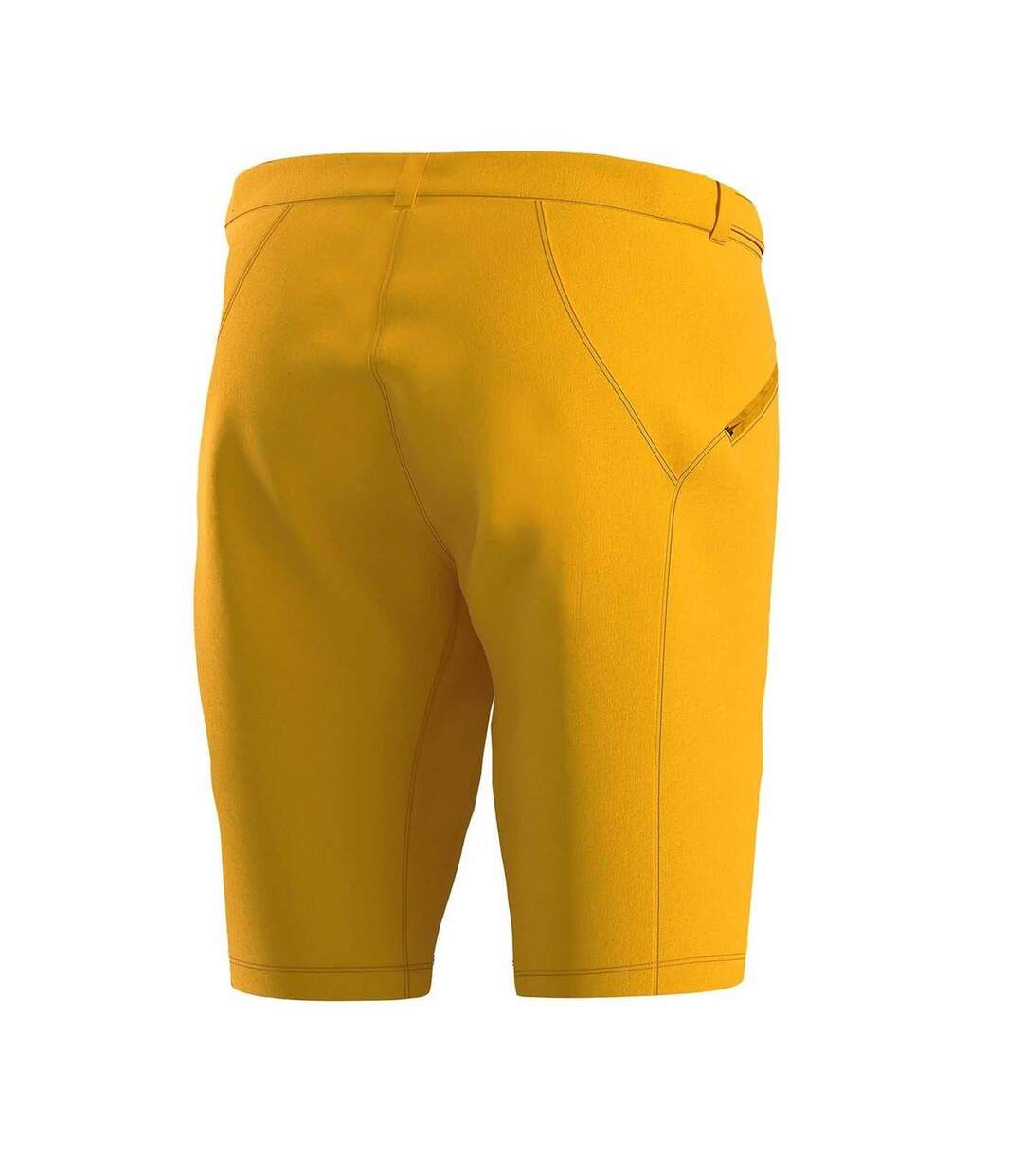 Womens/ladies Imola Baggy Shorts Mustard Bicycle Line-2