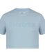 Mens Logo Cotton T-shirt Baby Blue Firetrap-3