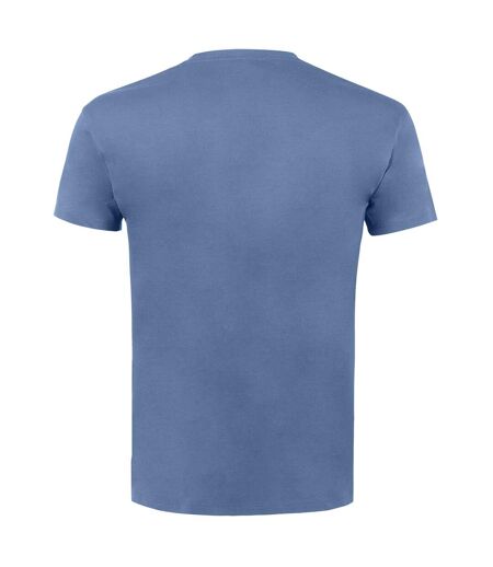 SOLS Mens Imperial Heavyweight Short Sleeve T-Shirt (Blue) - UTPC290