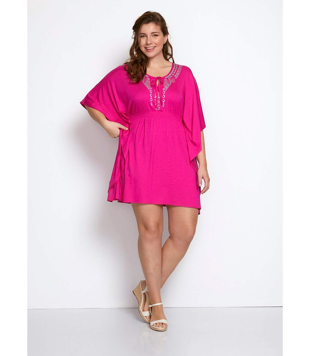 Tee-shirt longueur tunique volume T-4