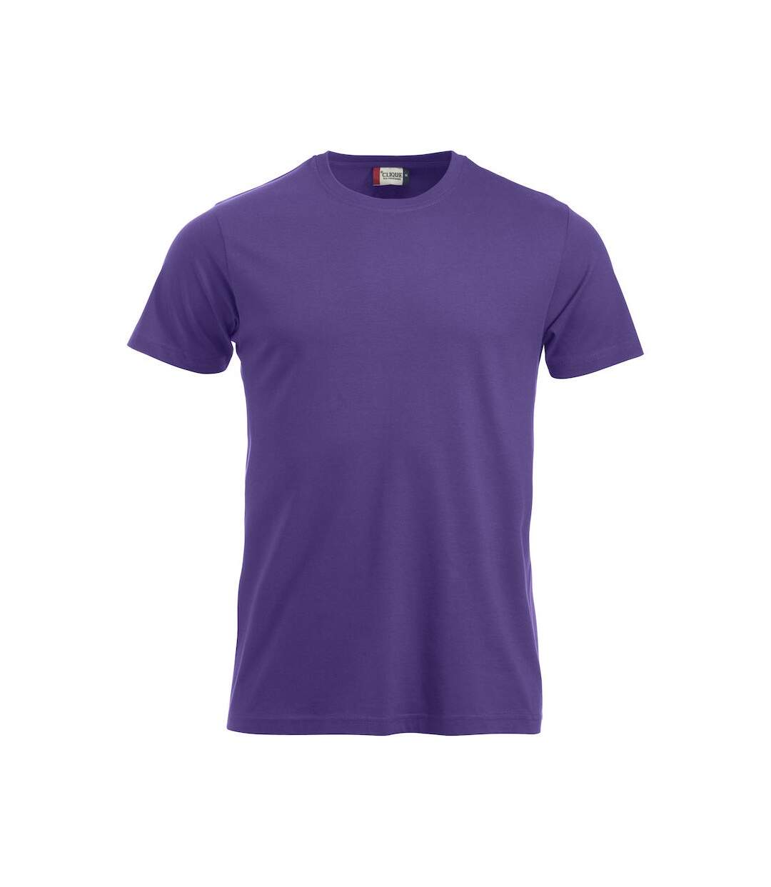 Mens New Classic T-shirt Bright Lilac Clique-1