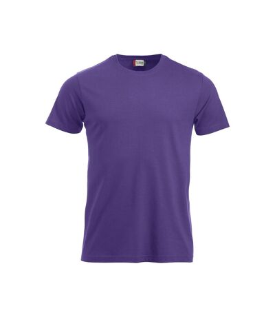 Mens New Classic T-shirt Bright Lilac Clique