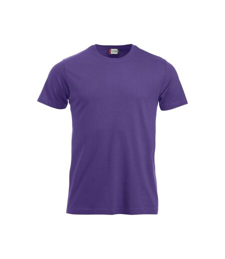 Mens New Classic T-shirt Bright Lilac Clique