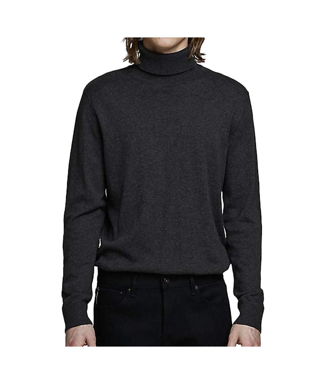 Pull gris foncé homme jack & jones whemil - l-1