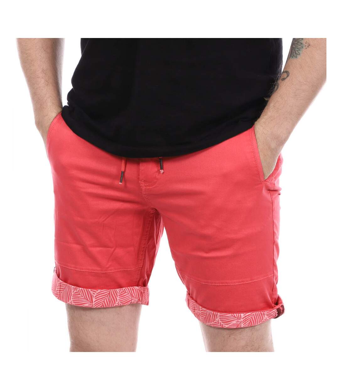 Short Rouge Homme RMS26 Stretch