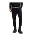 Mens Patch Logo Tracksuit Bottoms Black Boss-3