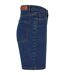 Womens/ladies 90s Shorts Mid Indigo Washed Urban Classics-4
