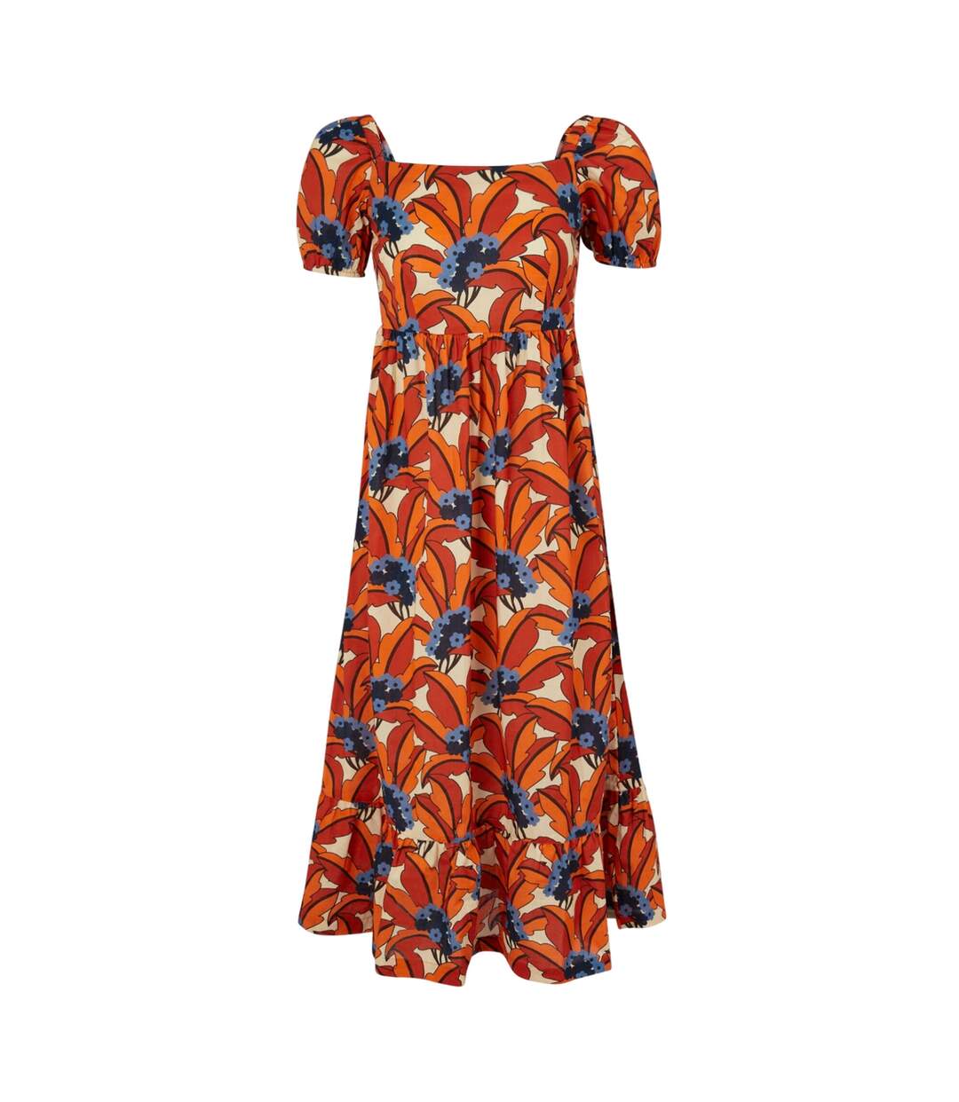 Robe orla kiely femme orange Regatta-1