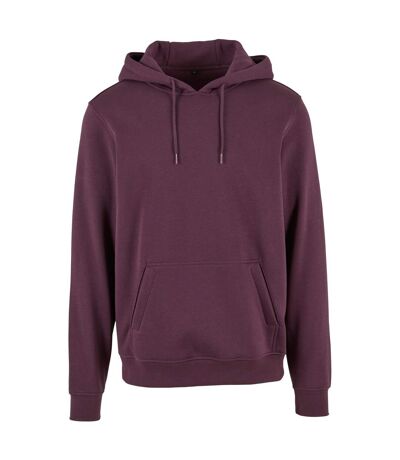 Sweat À Capuche Homme Violet Prune Build Your Brand