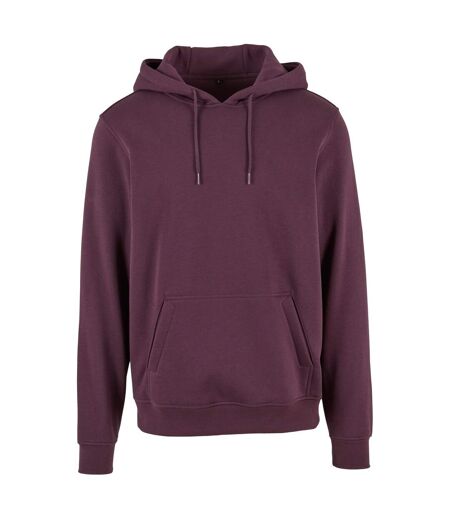 Sweat À Capuche Homme Violet Prune Build Your Brand