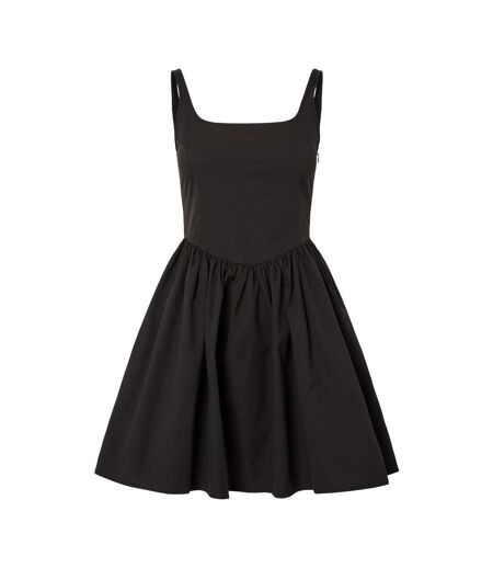 Robe noire femme pieces vana