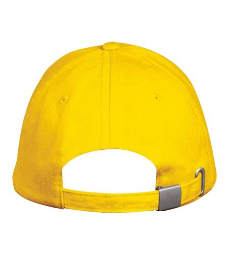 Casquette De Baseball Long Beach Jaune Or SOLS