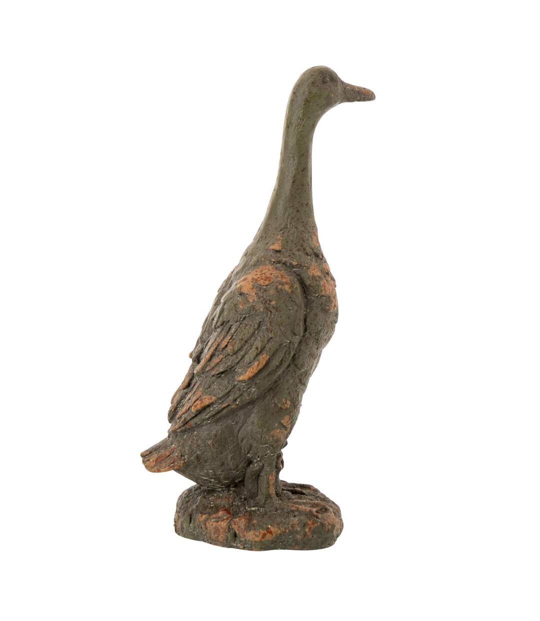 Statue Canard d'Extérieur Antik 55cm Vert Foncé-1