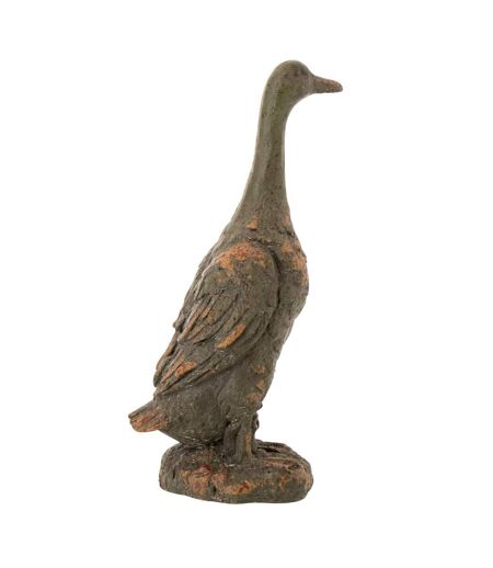 Statue Canard d'Extérieur Antik 55cm Vert Foncé