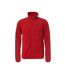 Veste polaire basic homme rouge Clique