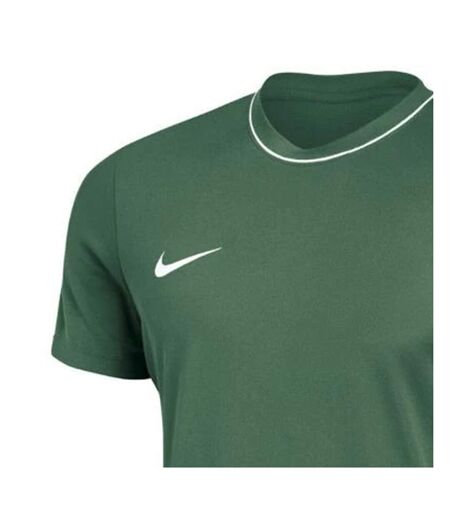 Maillot Manches Courtes Motif/style Passepoil Contrasté Park Homme Vert Nike