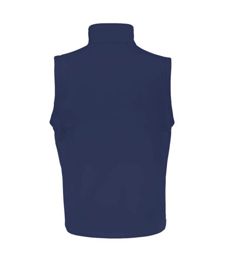 Mens Core Printable Softshell Bodywarmer Navy Result