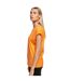 Build Your Brand Womens/Ladies Extended Shoulder T-Shirt (Paradise Orange)