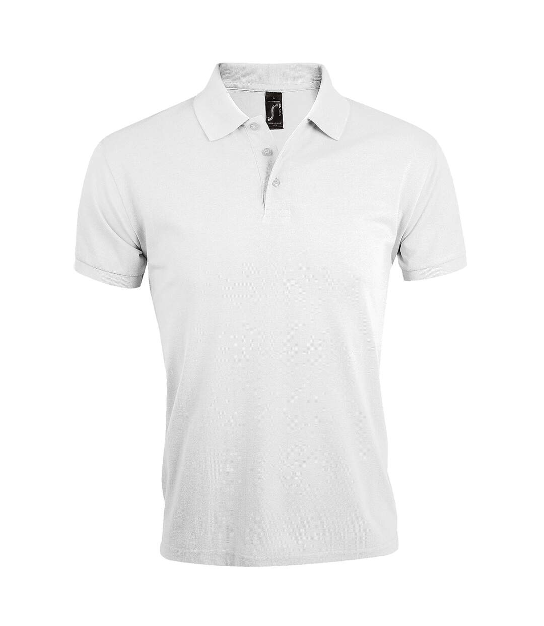 Polo manches courtes prime homme blanc SOLS-1